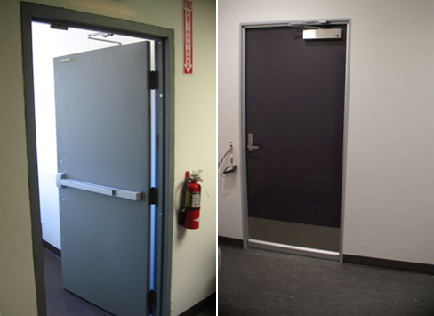 Fire and security doors
